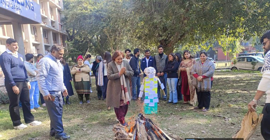 पंजाब विश्वविद्यालय के महिला अध्ययन एवं विकास केंद्र ने लैंगिक समानता और सामाजिक परिवर्तन पर ध्यान केंद्रित करते हुए लोहड़ी मनाई